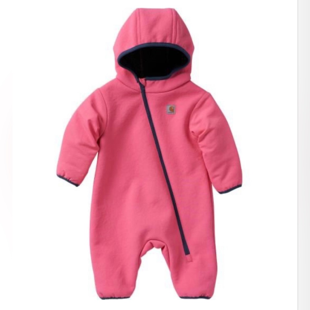 Carhartt Girls’ Super Dux Pink Lemonade Snowsuit - 18M - NWOT